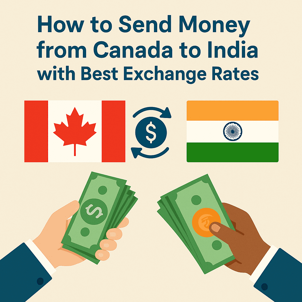 Send Money from Canada to India